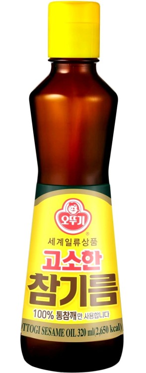 Olej Sezamowy 100% z Sezamu Koreański 320ml OTTOGI