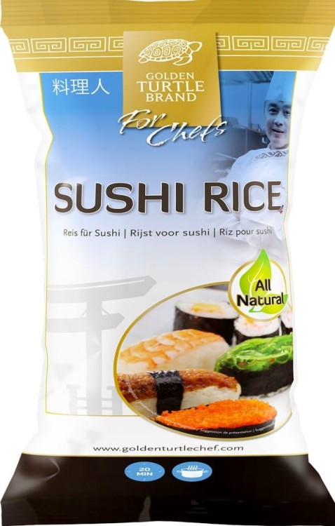 Ryż Do Sushi 5kg Duży Worek GOLDEN TURTLE BRAND