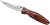 Mcusta Sengoku Red Pakka Nóż Damascus