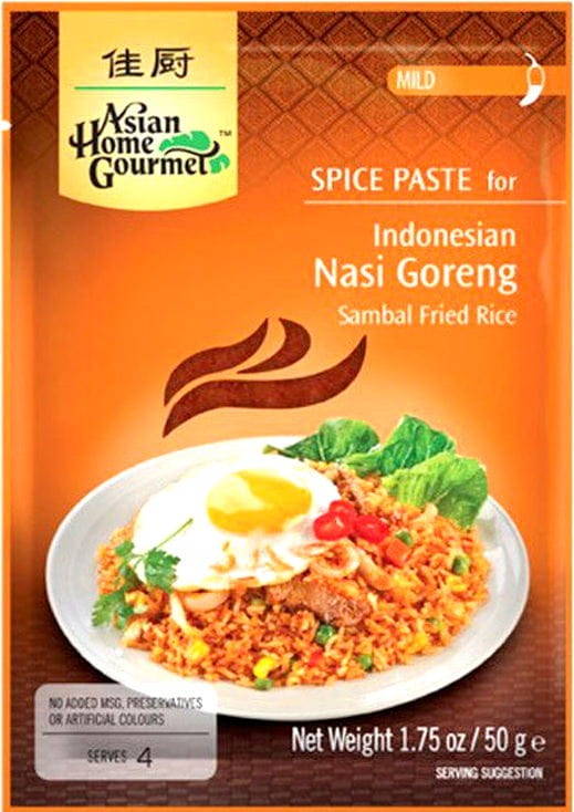 Pasta Do Indonezyjskiego Ryżu Nasi Goreng 50g ASIAN HOME GOURMET