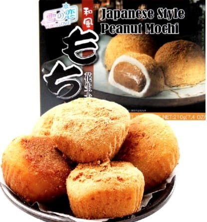 Ciastka Ciasteczka Ryżowe Mochi z Orzechami 210g YUKI & LOVE