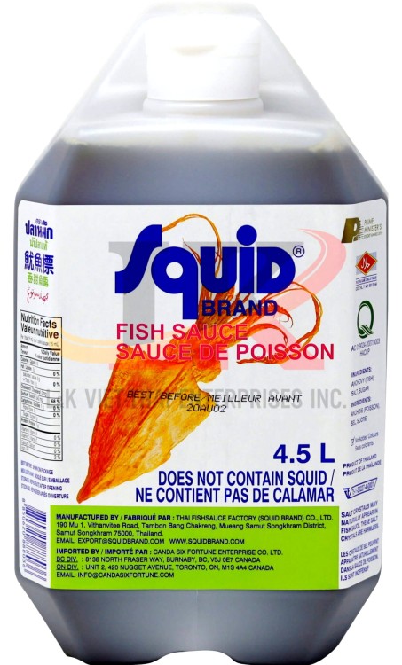 Sos Rybny Kanister 4500ml SQUID BRAND