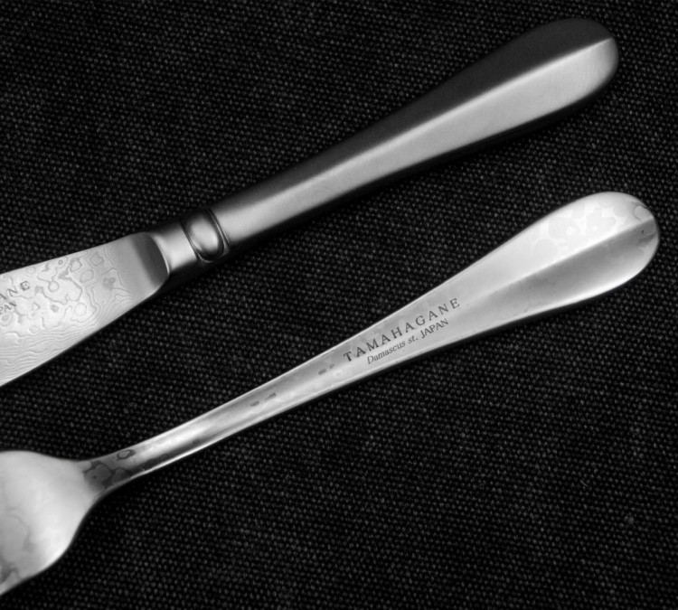 Tamahagane Zestaw Nóż + Widelec Do Steków KS003