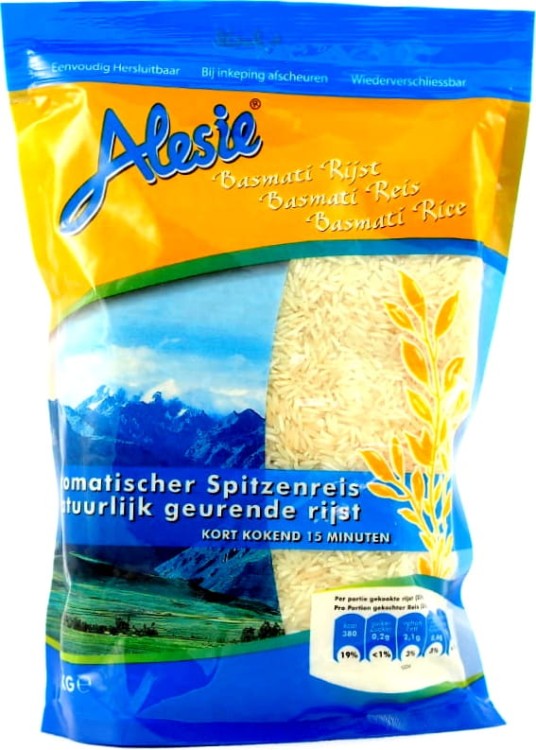 Ryż Długoziarnisty Basmati 4,5kg ALESIE
