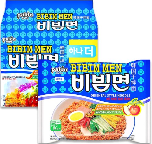 Makaron Instant Orientalny Bibim Men 5x130g PALDO