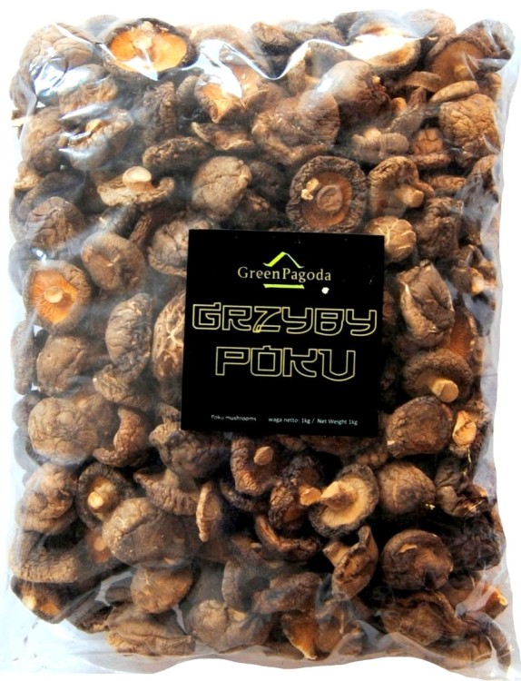 Grzyby Shitake Poku Gastronomiczne 1kg GREEN PAGODA