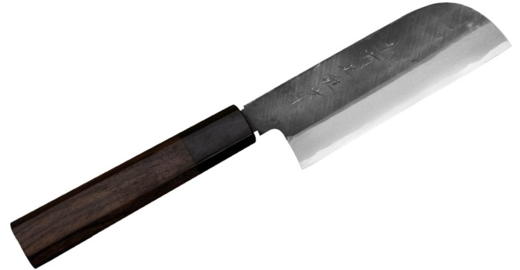 Hideo Kitaoka Shirogami Black Oktagon Nóż Kamagata Usuba 12 cm