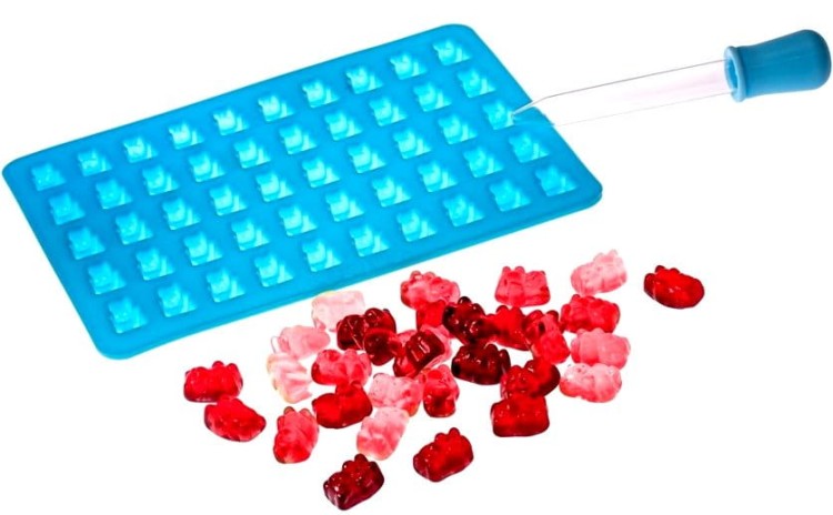 Foremka Miśki Misie Żelki Lód Czekolada Żelatyna z Pipetą