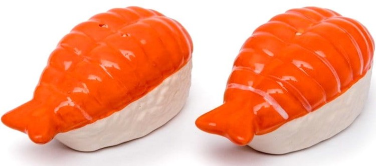 Ceramiczne Przyprawniki Sushi Nigiri Solniczka i Pieprzniczka