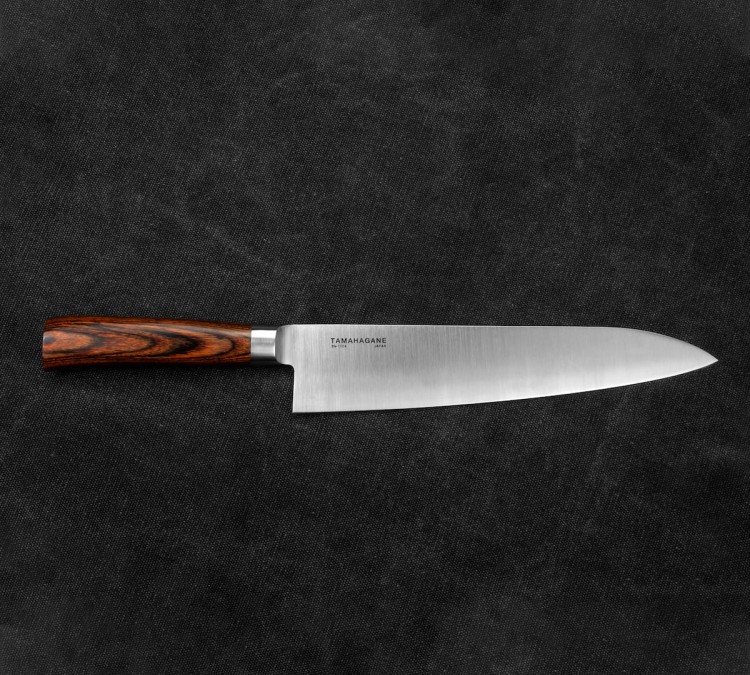 Tamahagane SAN Brown Nóż Szefa Kuchni 24cm