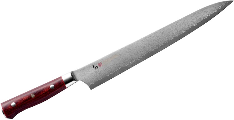 Mcusta Zanmai VG-10 Pro Flame Nóż Sujihiki 24cm