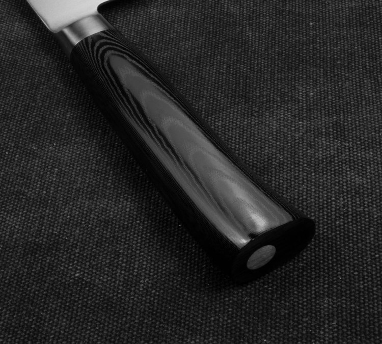 Tamahagane SAN Black Nóż Santoku 17,5 cm 