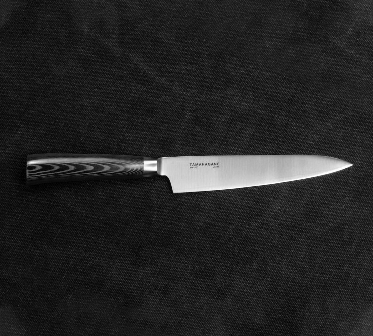 Tamahagane SAN Black Nóż Uniwersalny 15cm