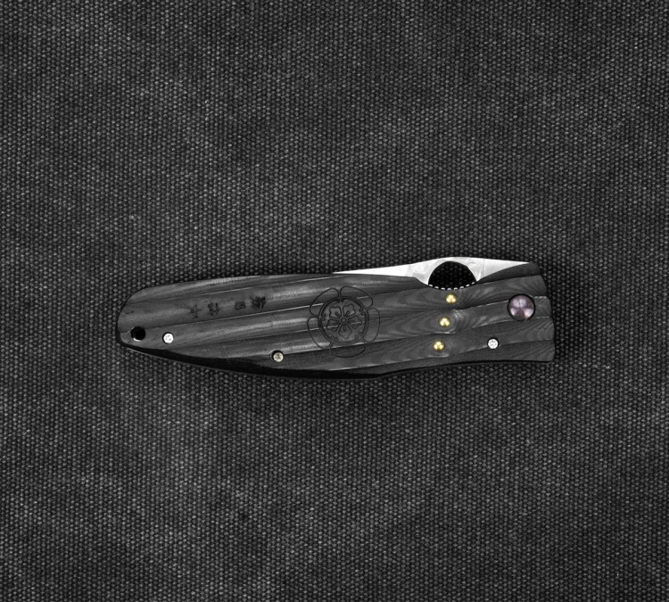 Mcusta Fusion Sengoku BK Micarta Nóż SPG2