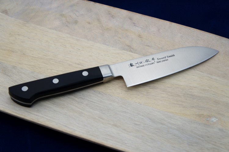 Satake Satoru Nóż Uniwersalny Santoku 13,5cm