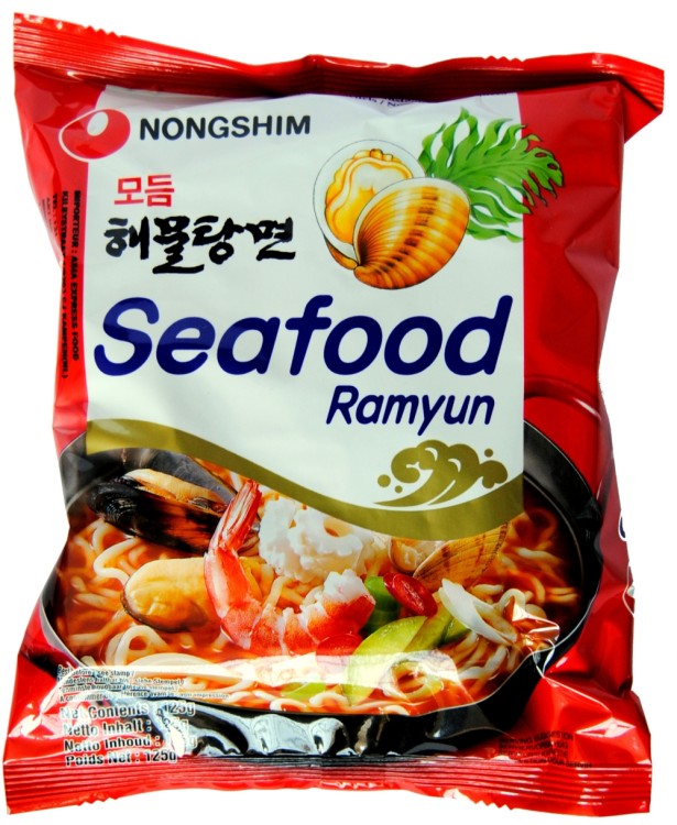 Zupka Owoce Morza Ramyun Koreańska 125g NONGSHIM