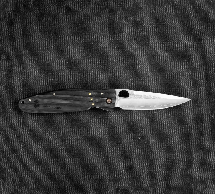Mcusta Fusion Sengoku BK Micarta Nóż SPG2