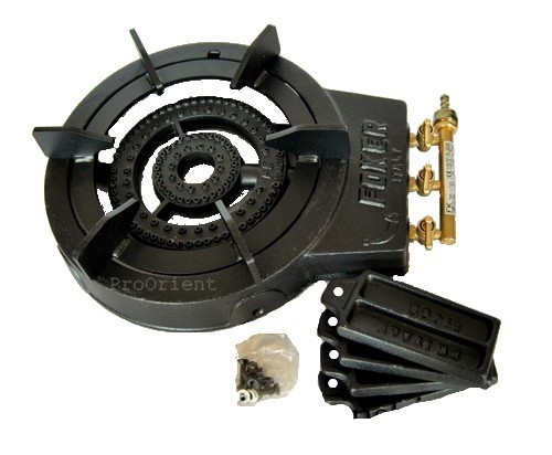 Taboret (Palnik) Gazowy Pod Woka Włoski Gaz Propan Butan 9,2 KW FOKER