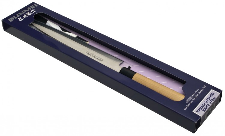 Bunmei Nóż Yanagi Sashimi 30cm Leworęczny